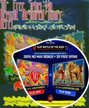 50 free spins add card
