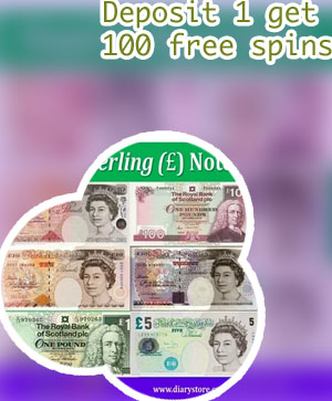 Deposit 1 pound get 20 free