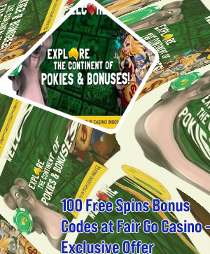 Fair go casino 100 free spins