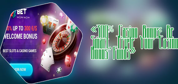 Online casino 300 welcome bonus
